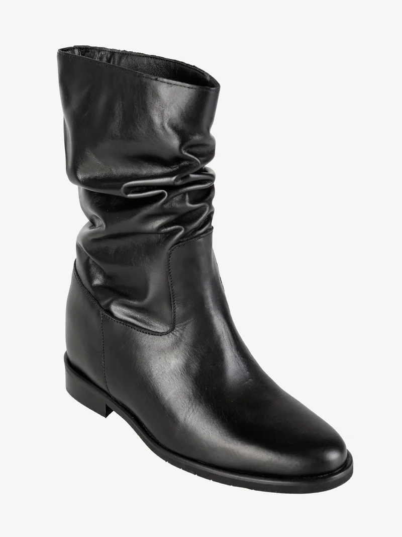 Stivaletti donna in pelle - nero