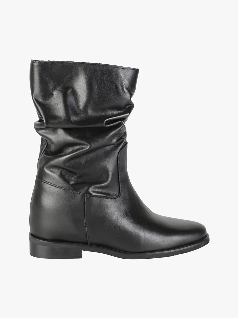 Stivaletti donna in pelle - nero