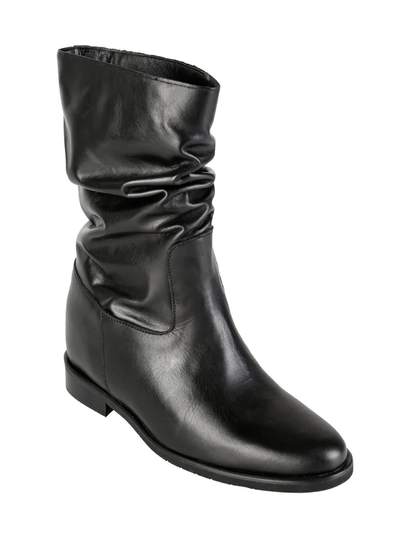 Stivaletti donna in pelle - nero