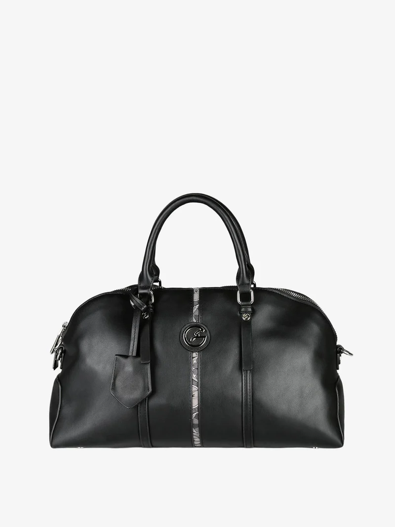 Borsa donna a bauletto - nero