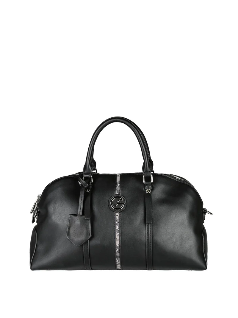 Borsa donna a bauletto - nero