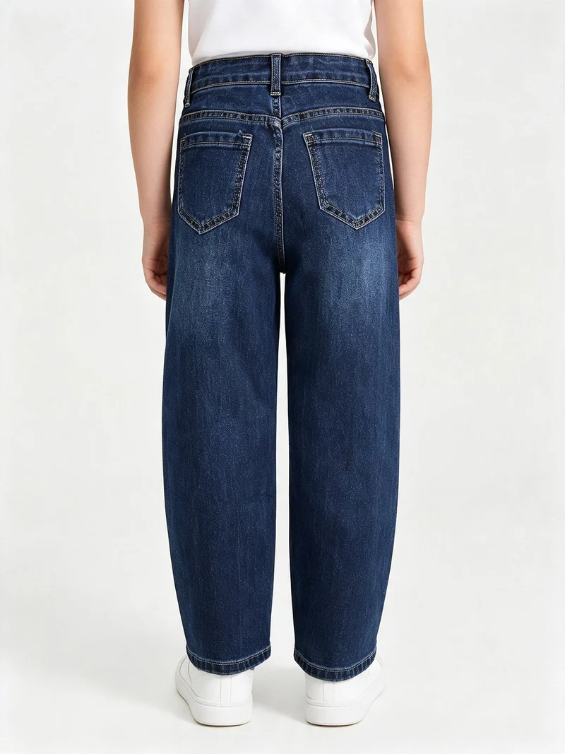 Jeans balloon da bambina - jeans