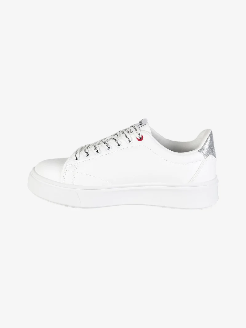 Minnie e Topolino Sneakers donna stringate - bianco