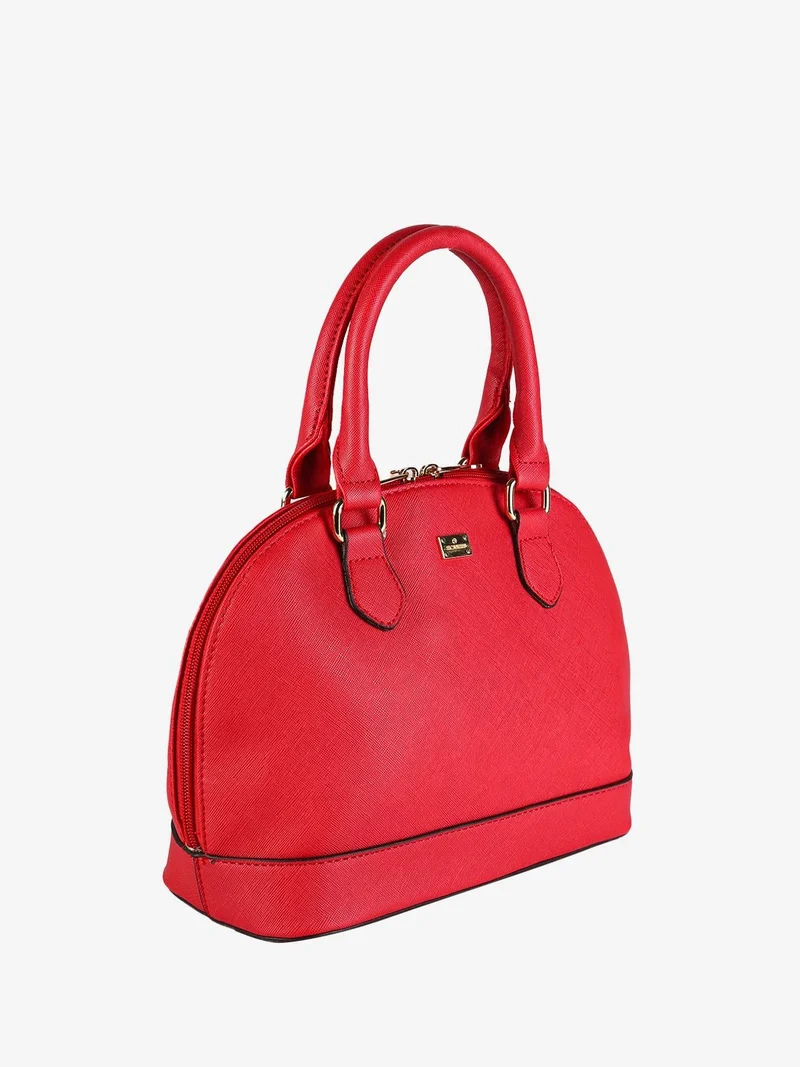Borsetta frame con tracolla - rosso