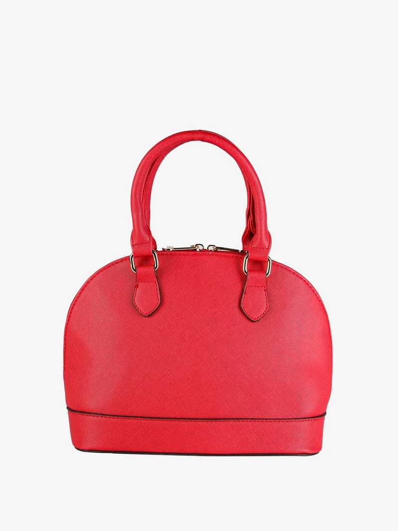 Borsetta frame con tracolla - rosso