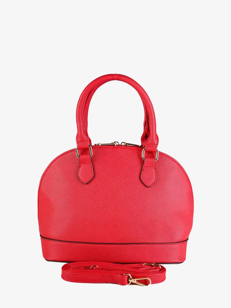Borsetta frame con tracolla - rosso
