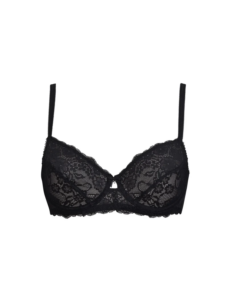 ALLURE 2672 Reggiseno sfoderato con ferretto coppa C - nero