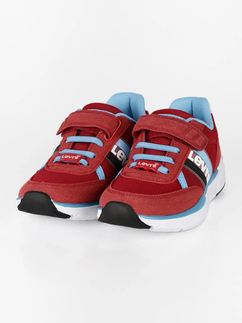 OREGON VELCRO Sneakers con lacci e velcro rosso