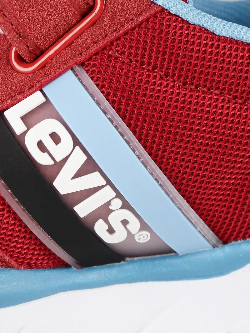 OREGON VELCRO Sneakers con lacci e velcro rosso