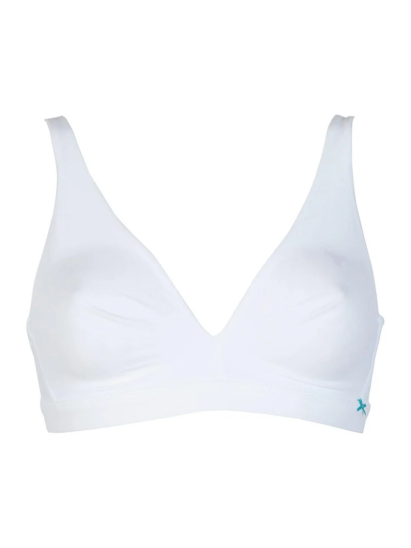 2012 Reggiseno sfoderato senza ferretto coppa B - bianco