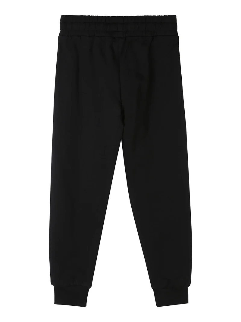 Completo da ragazza 2 pezzi con zip - nero