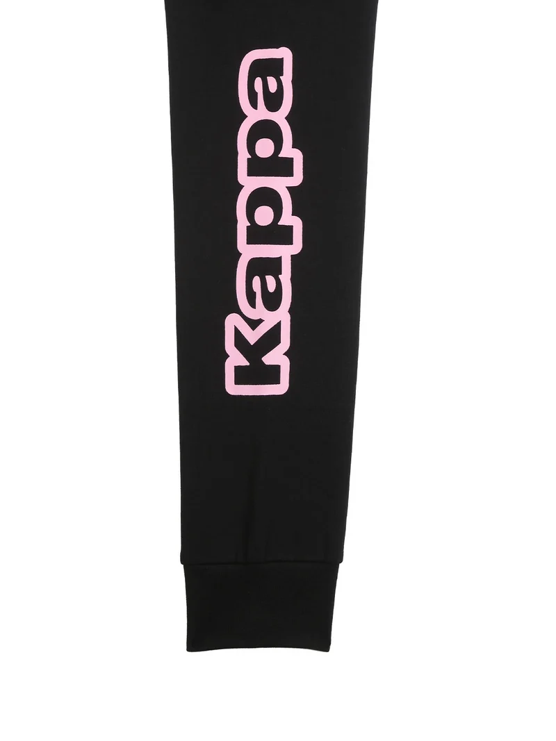 Completo da ragazza 2 pezzi con zip - nero