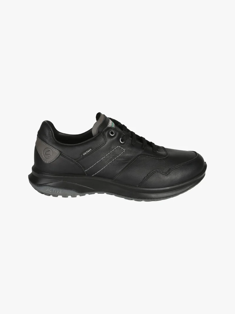 Scarpe stringate da uomo in pelle - nero