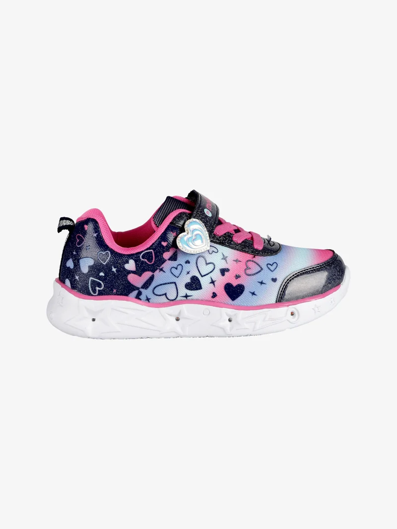Sneakers da ragazza con luci - blu