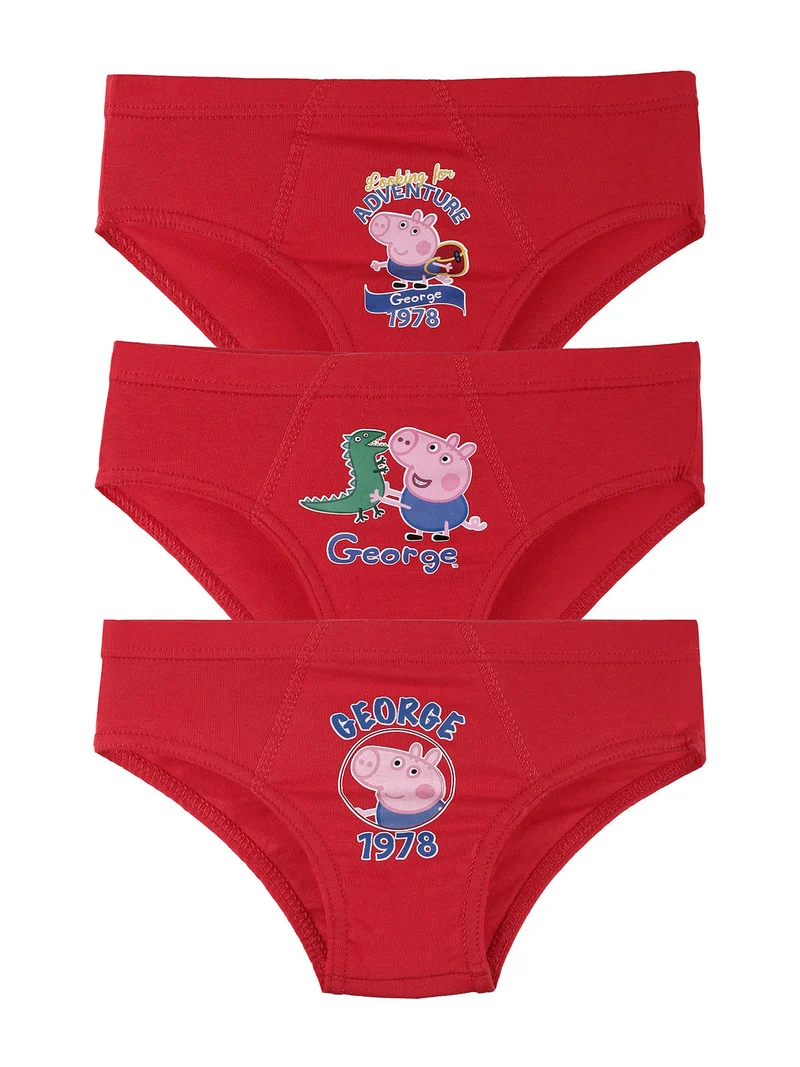 Tris di slip bambino - rosso