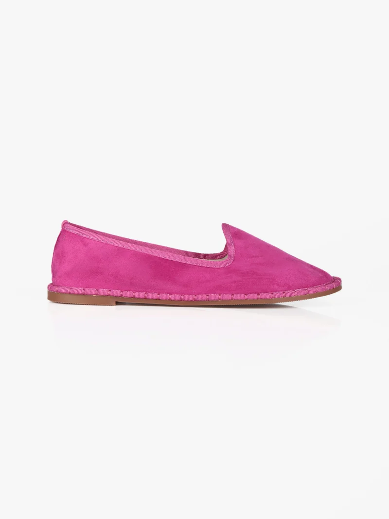 Espadrillas scamosciate donna - fucsia