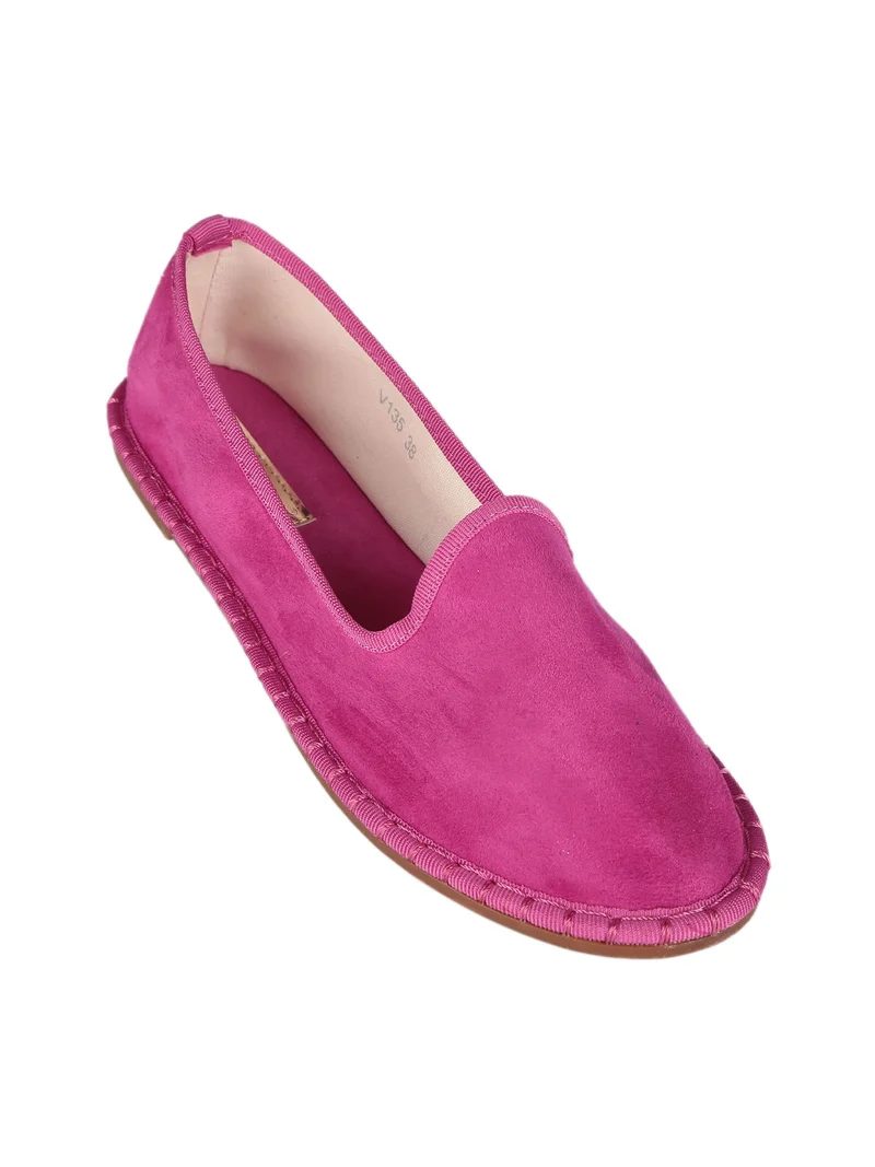 Espadrillas scamosciate donna - fucsia
