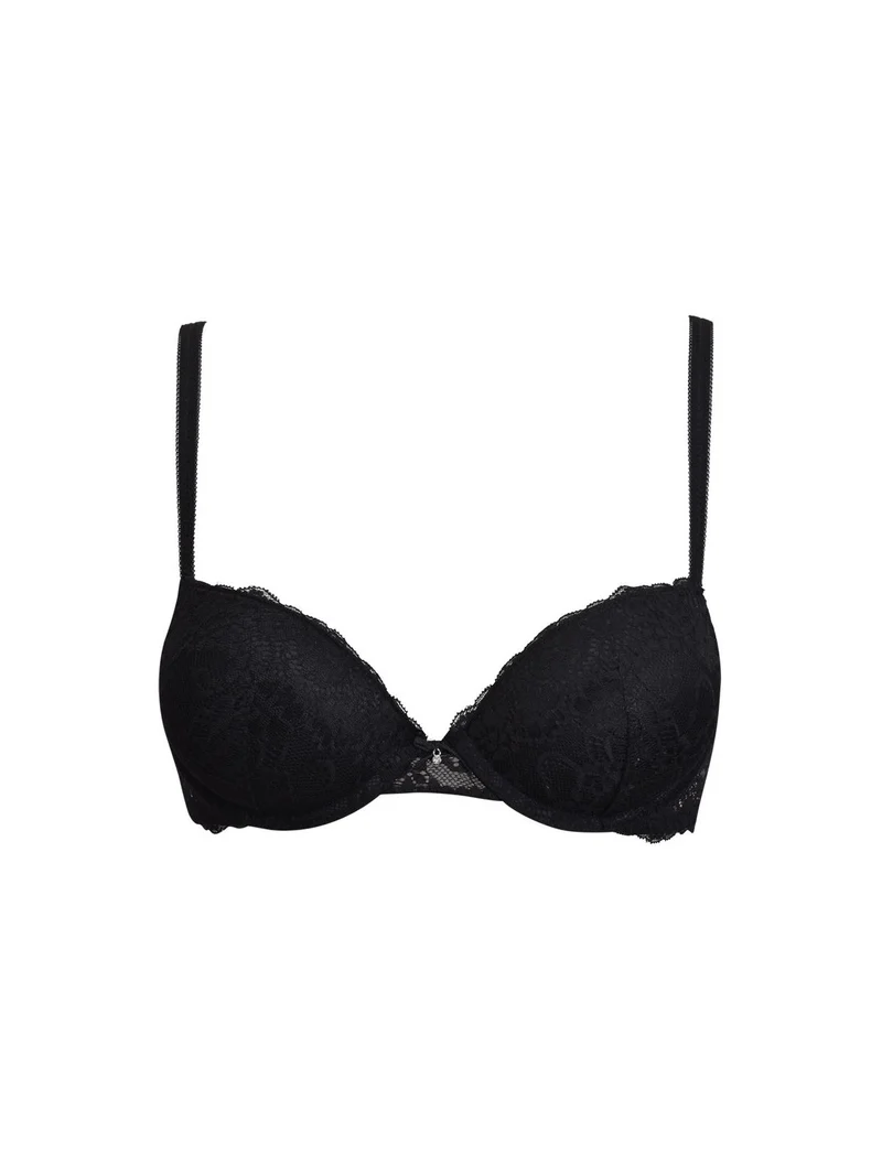 ALLURE 2680 Reggiseno push up con ferretto coppa B - nero