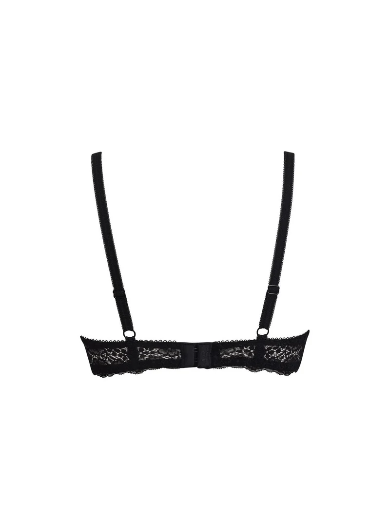 ALLURE 2680 Reggiseno push up con ferretto coppa B - nero