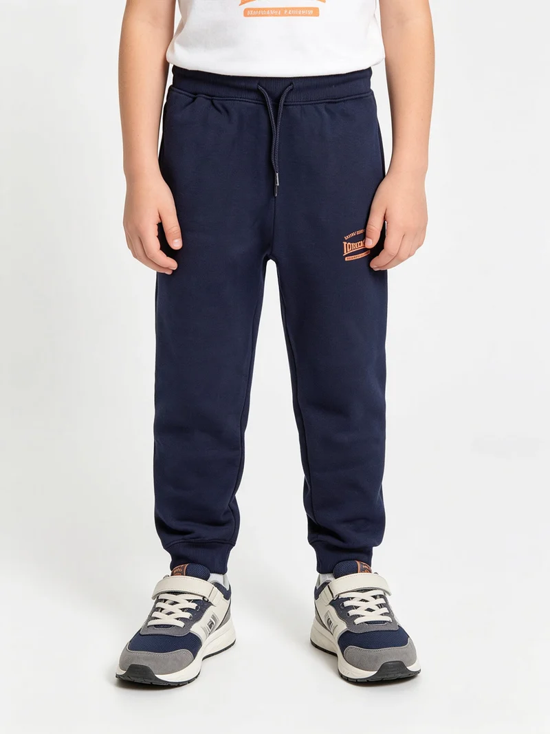Pantaloni sportivi felpati da bambino con coulisse - avion
