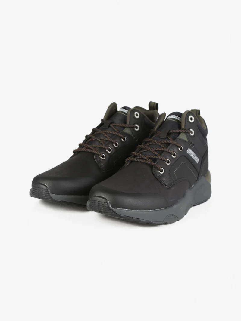 Sneakers da uomo stringata - nero