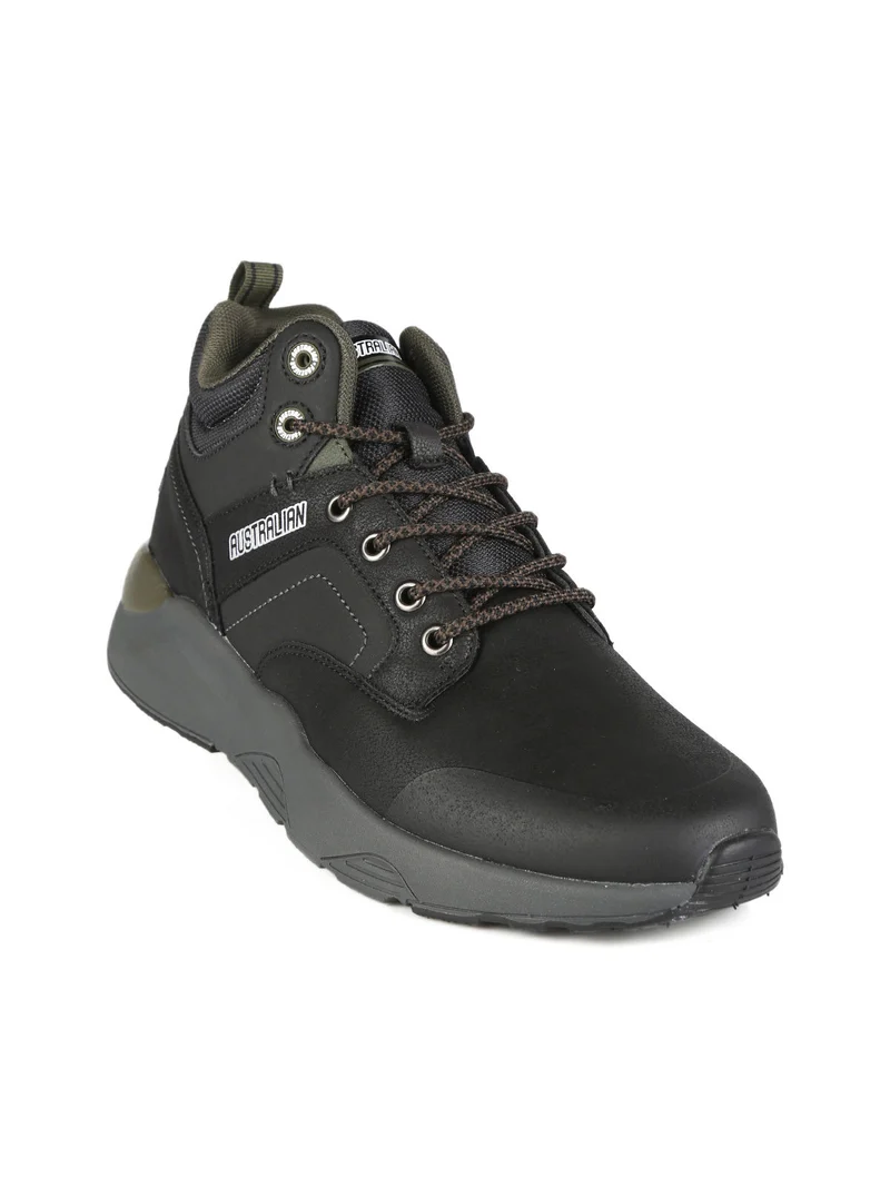 Sneakers da uomo stringata - nero