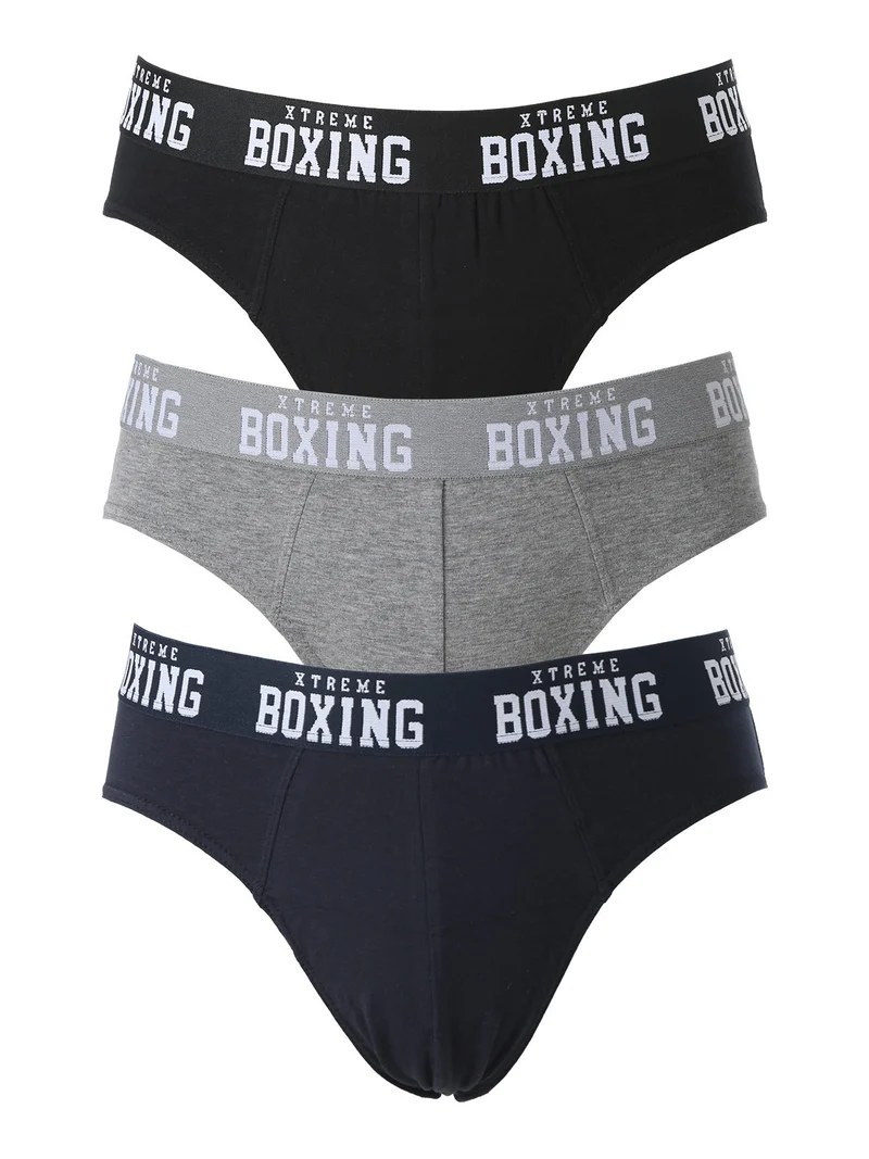 Confezione da 3 slip uomo in cotone - assortito