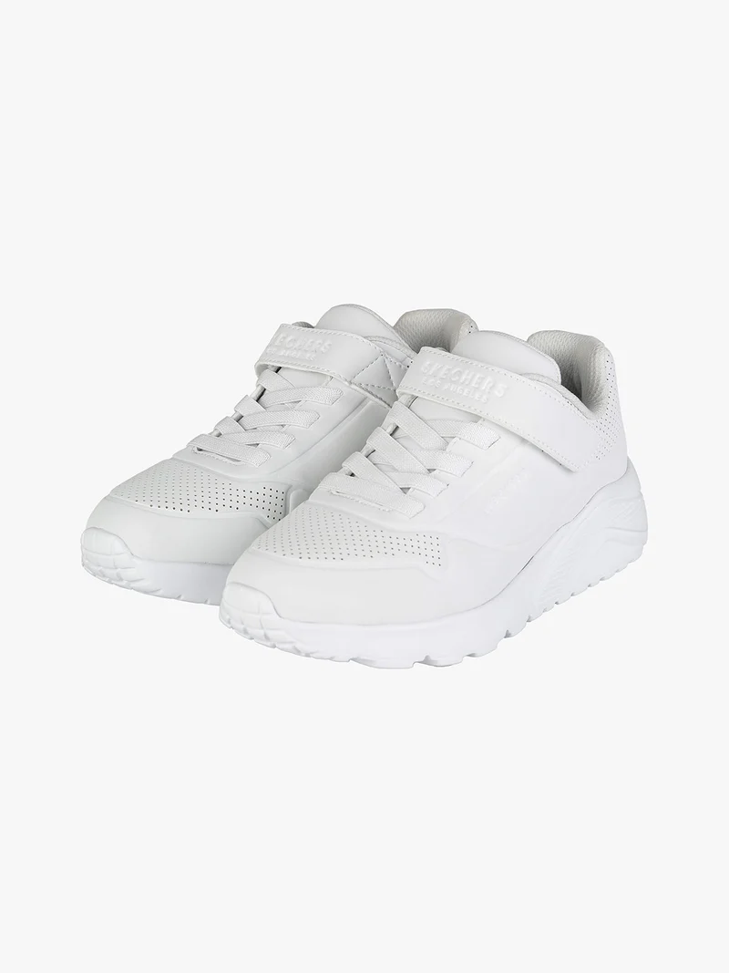 VENDOX Sneakers da ragazzi con strappo - bianco