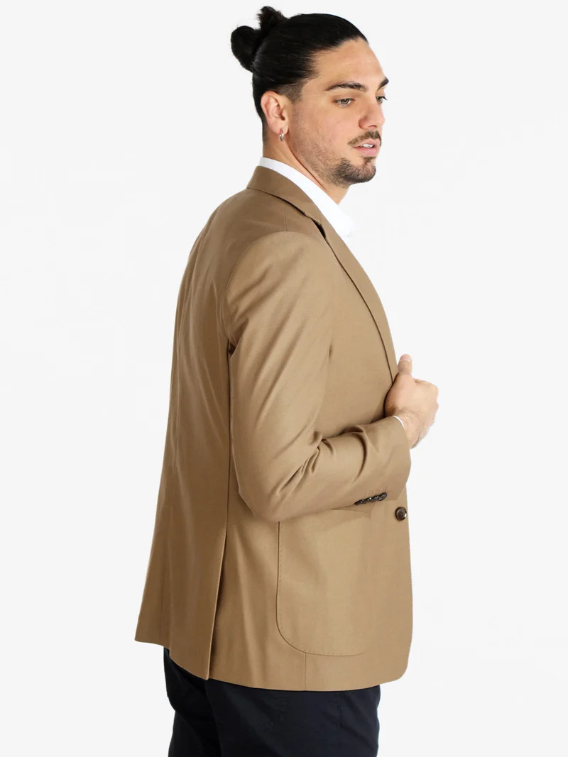 Blazer elegante da uomo - khaki