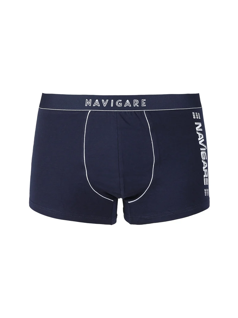 Boxer uomo in cotone jersey - blu scuro