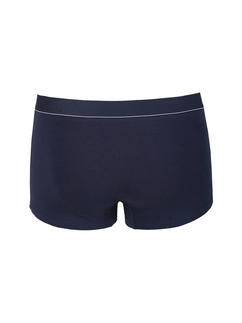 Boxer uomo in cotone jersey - blu scuro