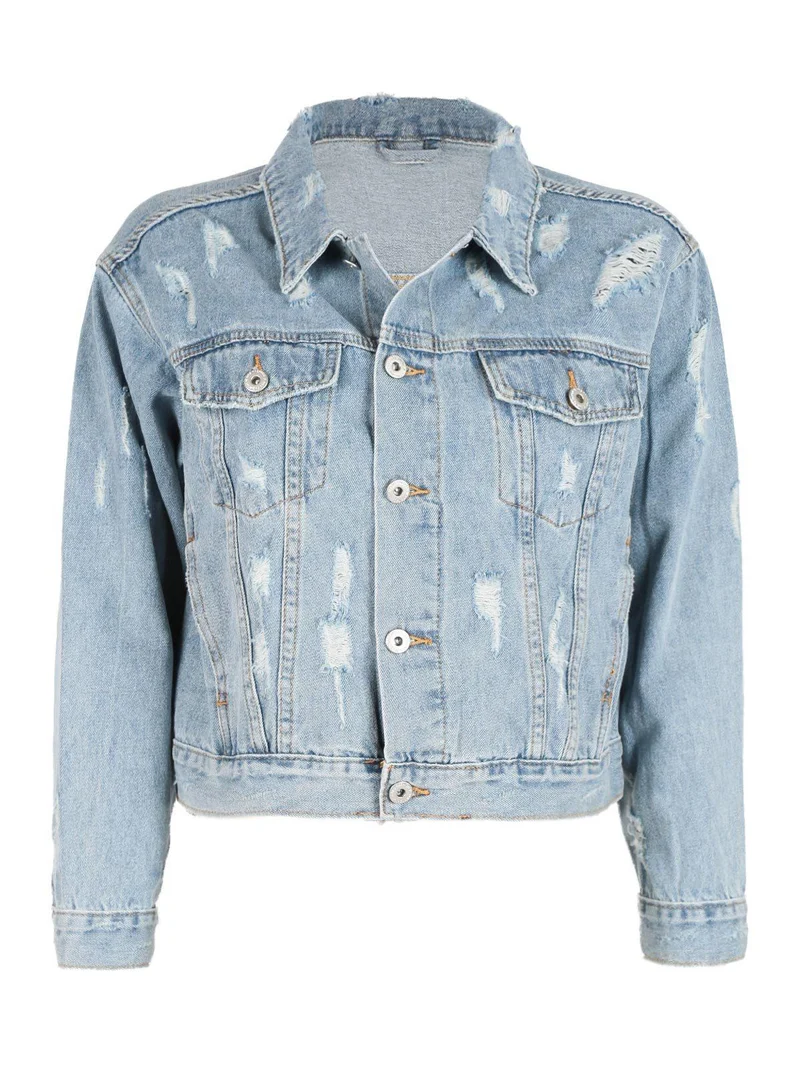 Giacca in jeans oversize donna - jeans