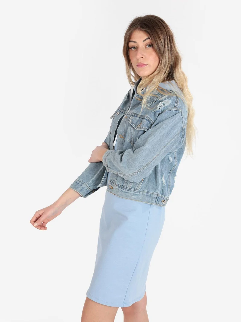 Giacca in jeans oversize donna - jeans