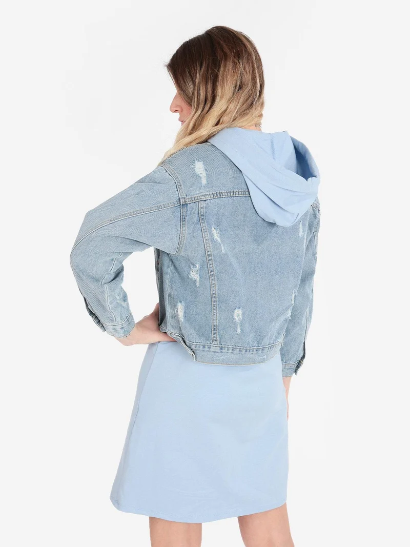 Giacca in jeans oversize donna - jeans