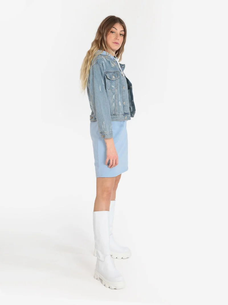 Giacca in jeans oversize donna - jeans