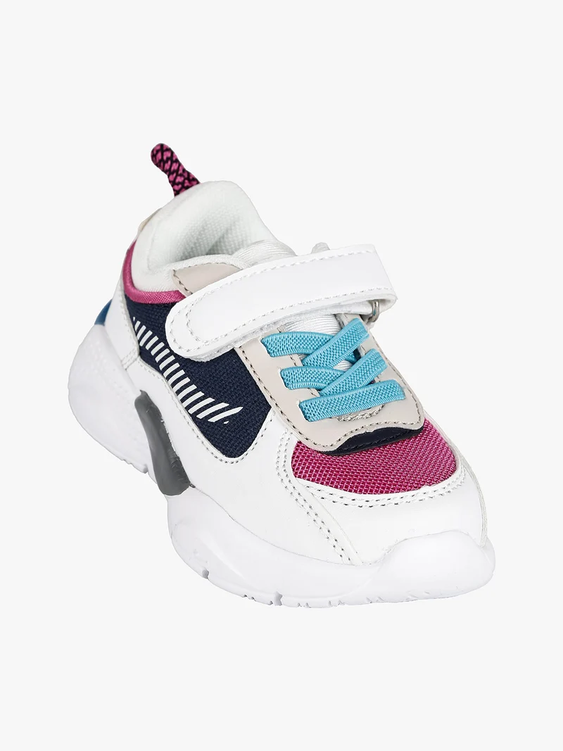 Scarpe sportive bambina con strappo GD21521 - bianco