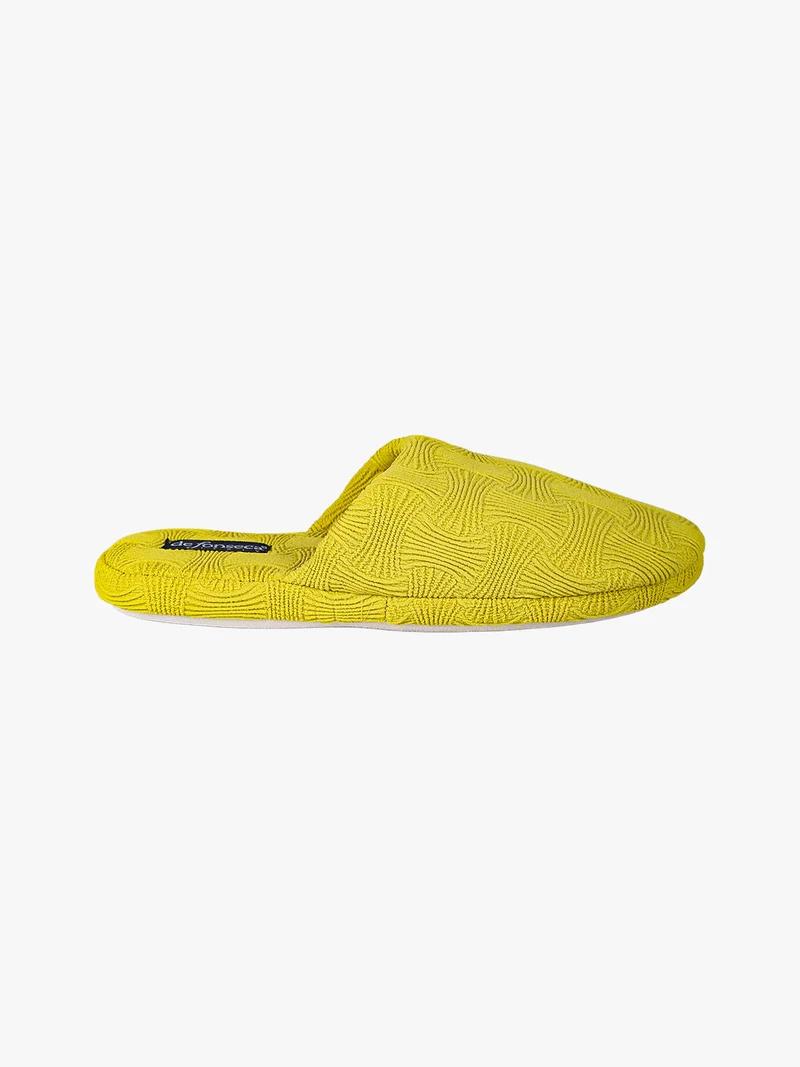 Pantofole donna in spugna - giallo