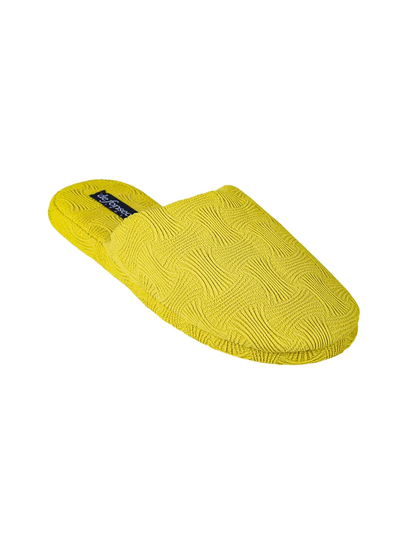 Pantofole donna in spugna - giallo
