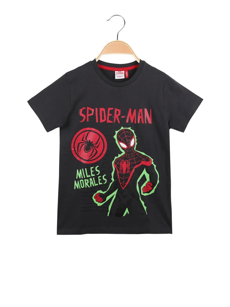Marvel Spider-Man T-shirt da bambino in cotone con stampa