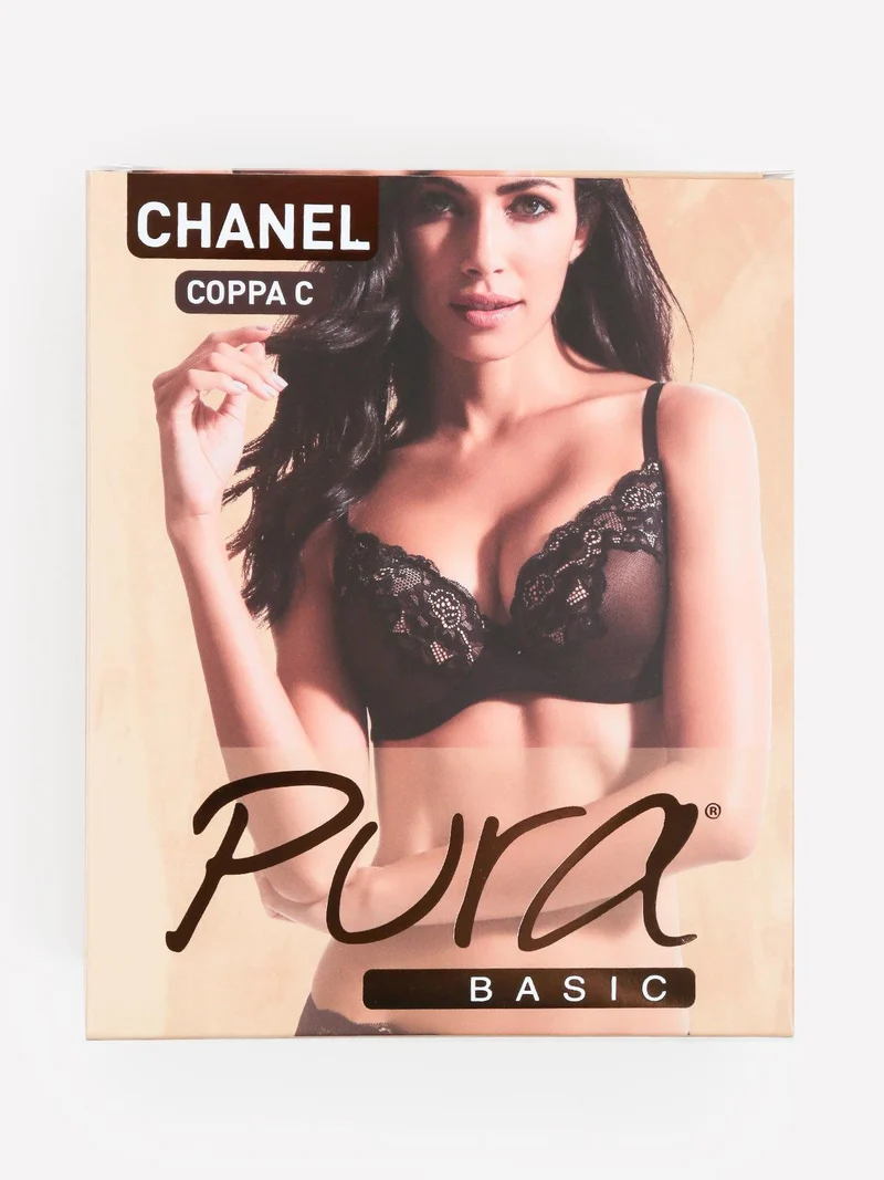 CHANEL P9122R Reggiseno imbottito COPPA C - nero