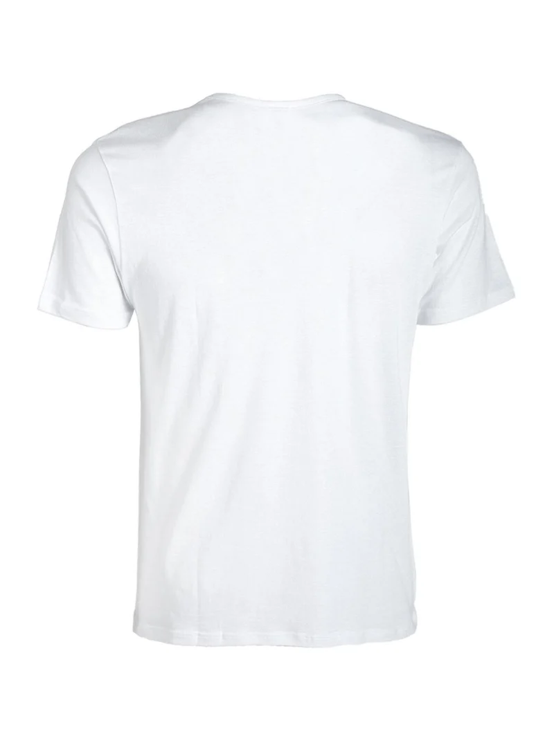 T-shirt intima uomo scollo V in cotone - bianco