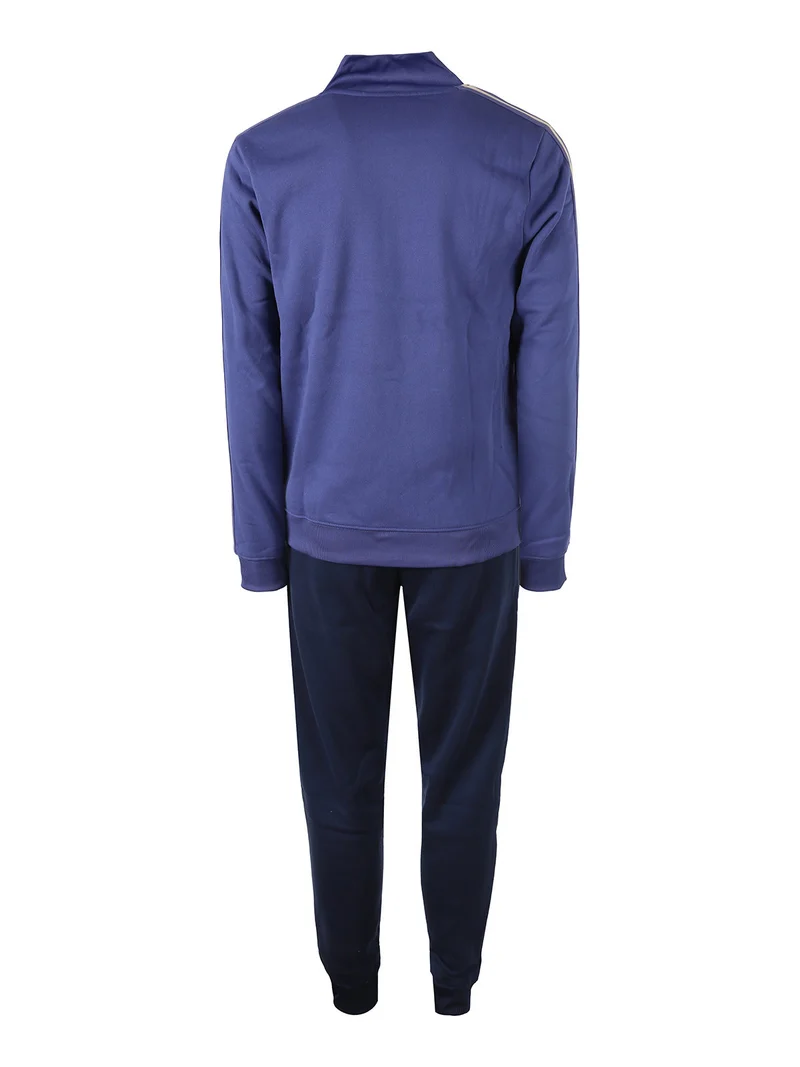 Completo tuta da uomo con zip intera e interno felpato - bluette