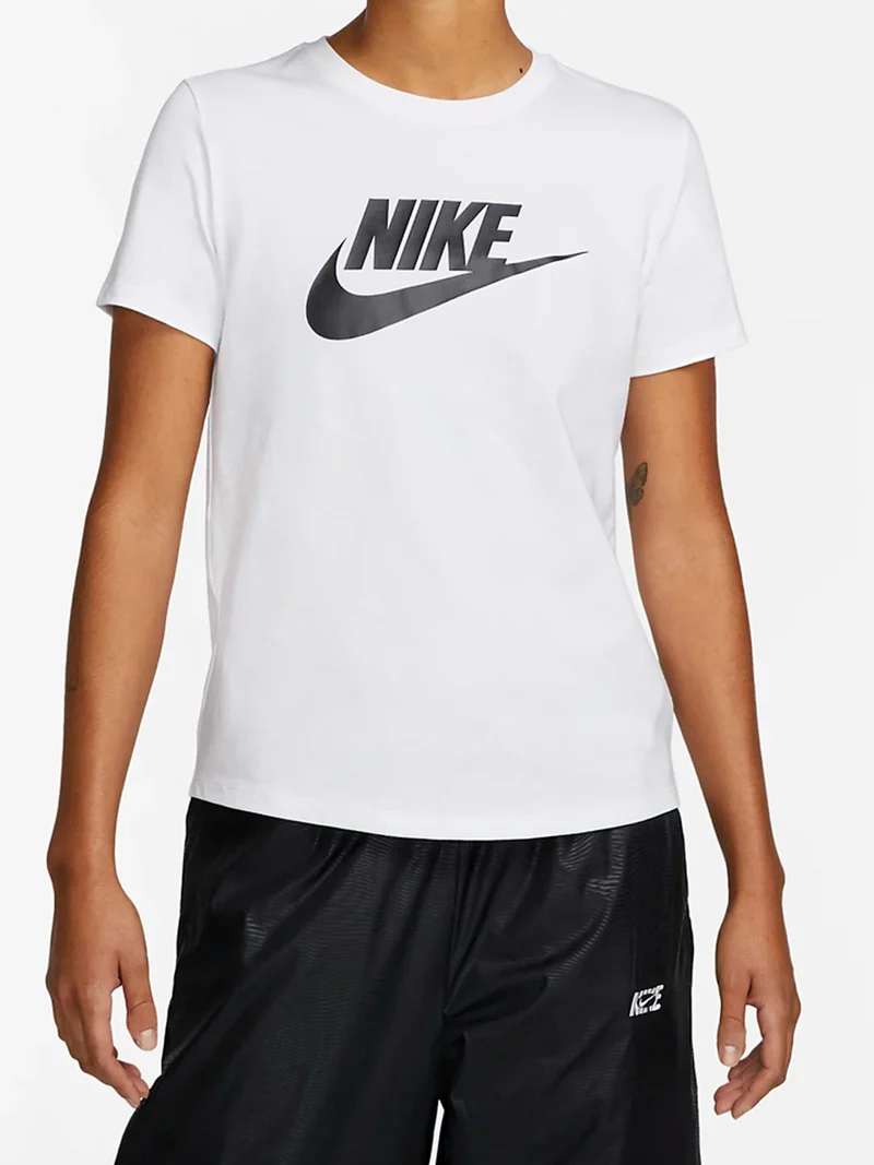 Sportswear Essentials t-shirt donna con logo - bianco