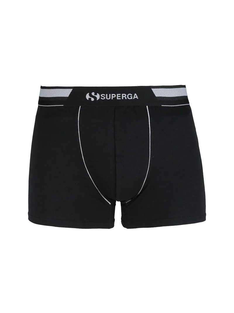 Boxer da uomo in cotone - nero
