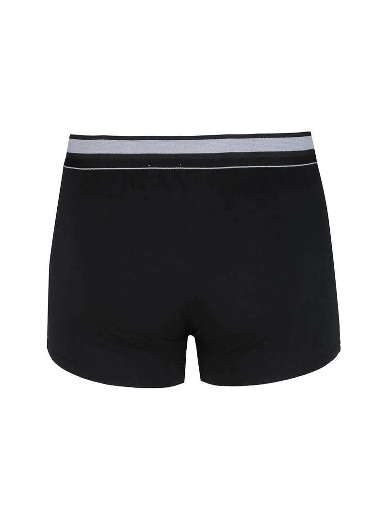 Boxer da uomo in cotone - nero