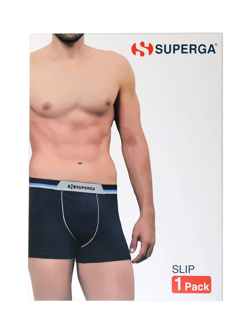Boxer da uomo in cotone - nero