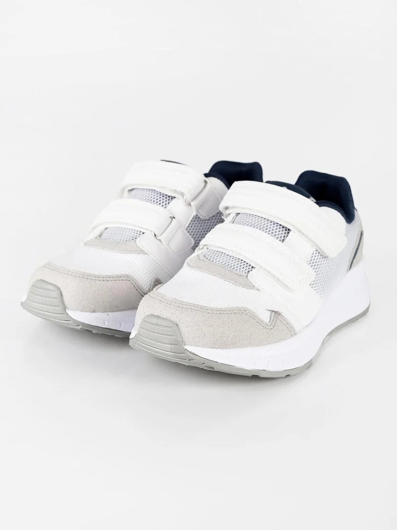 FABRIC scarpe bambino con strappi SB63411 - bianco