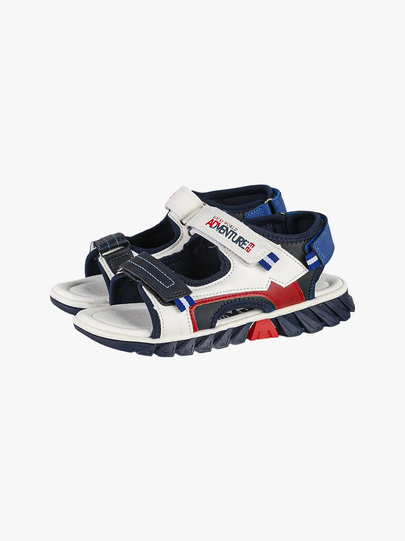 Sandali da ragazzo con strappi - blu