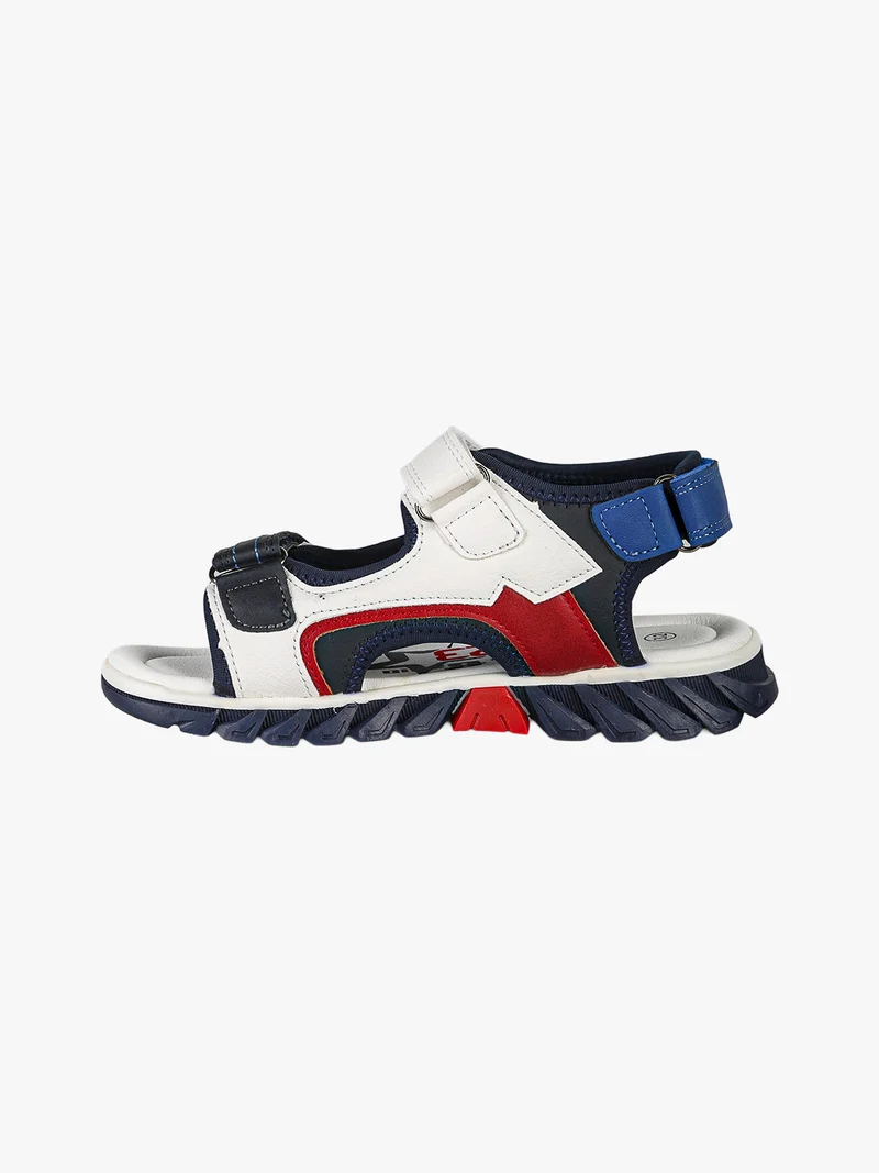 Sandali da ragazzo con strappi - blu