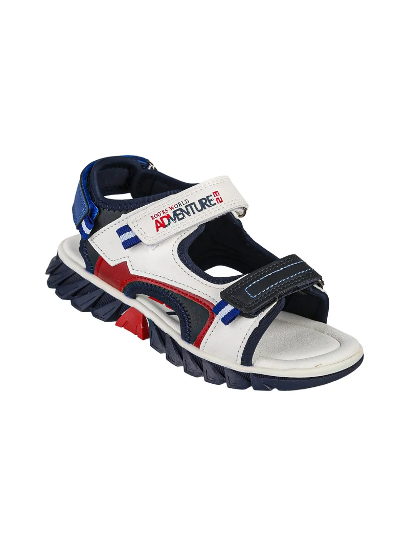 Sandali da ragazzo con strappi - blu